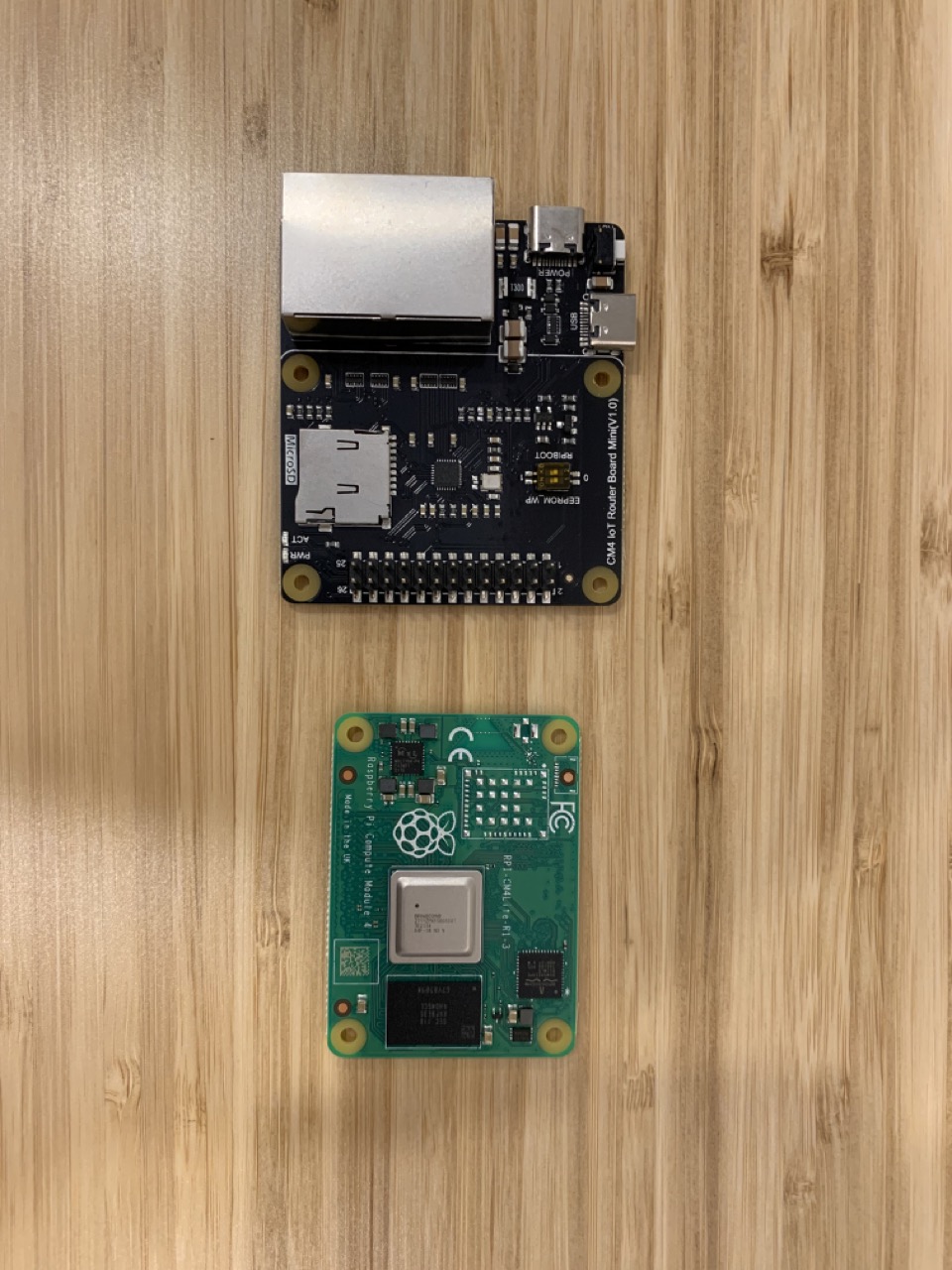 CM4 and router board