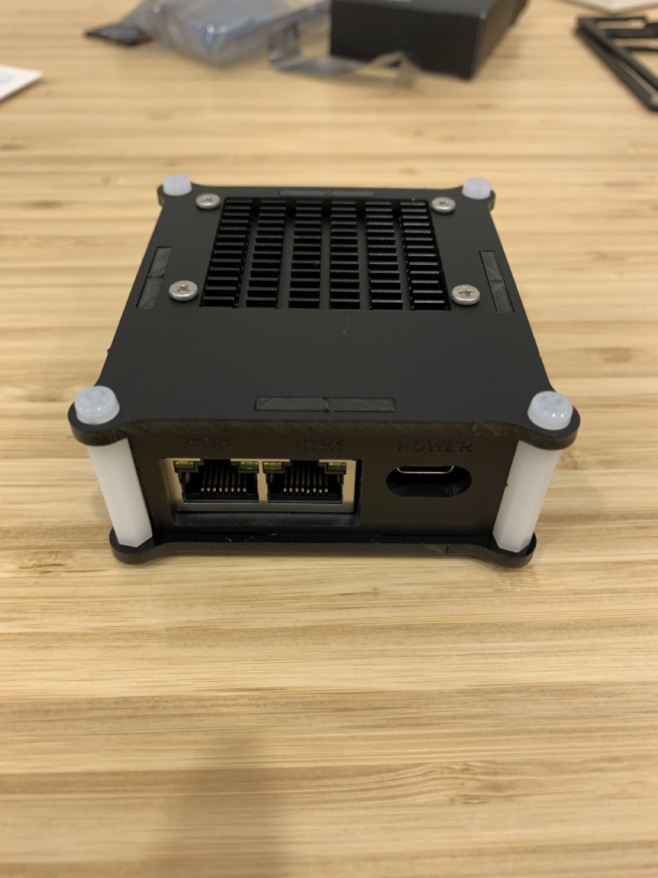 Fully assembled case